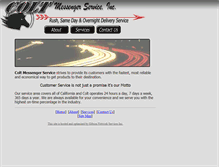 Tablet Screenshot of coltmessenger.com